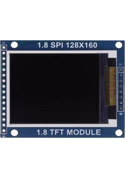 Tft 1.8 Inç LCD Modülü 128X160 Dot-Matrix ST7735S Sürücü Spı Seri Arayüz Çok Işlevli Renkli Ekran Modülü (Yurt Dışından) fiyatları
