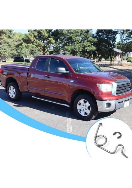 Araba Paslanmaz Çelik Yakıt Kapağı Cep Yayı Yakıt Deposu Kapağı Yayı 77305-0C050 77305-0C060 Toyota Tundra 2007-2020 Için (Yurt Dışından) modelleri