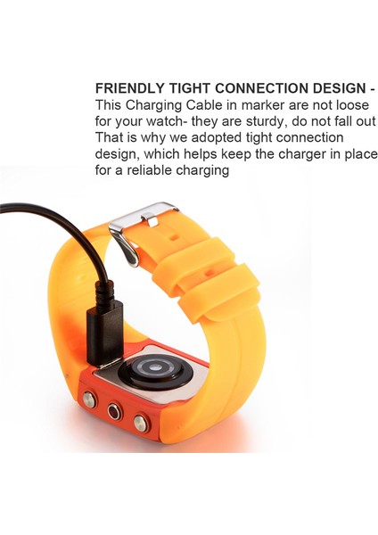 Polar M430 Akıllı Saat Için Hızlı USB Şarj Kablosu Polar M430 Gps Koşu Saati Için 1m Şarj Kablosu Veri Kablosu (Yurt Dışından) fırsatları