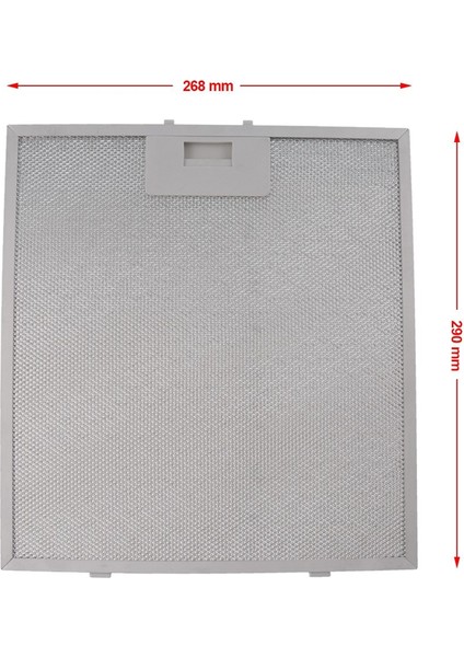 Aspiratör & Davlumbaz Tel Filtresi 25 x 30 cm modelleri