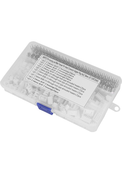 560PC 2.54MM Jst-Xhp 2/3/4/5 Pin Muhafaza ile 2.54MM Jst Xh Erkek/dişi Pin Başlığı Dupont Tel Konnektör Kiti (Yurt Dışından)