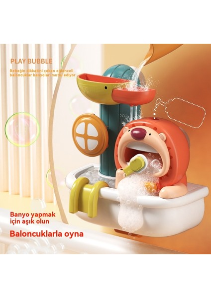 Çocuk Banyo Aslan Tükürme Baloncukları (Yurt Dışından) modelleri