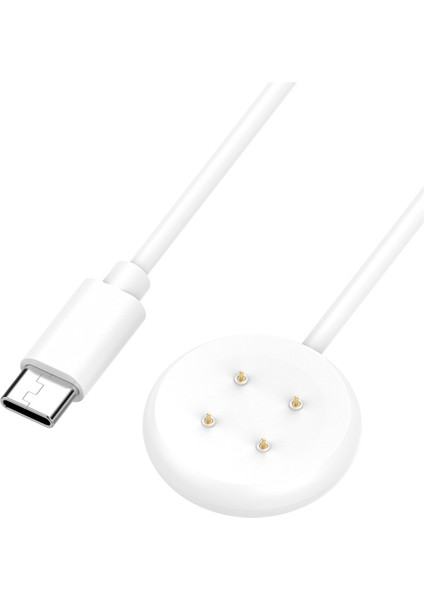 Google Watch 2 Şarj Cihazı Için Google Pixel Watch2 Çok Fonksiyonlu Kullanışlı Manyetik Şarj Kablosu, Beyaz A (Yurt Dışından)