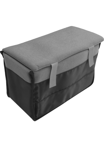 Dslr Fotoğraf Makinesi, Lens ve Aksesuarlar Için Yastıklı Koruyucu Çanta Ekleme Astar Kılıfı Siyah (Yurt Dışından)