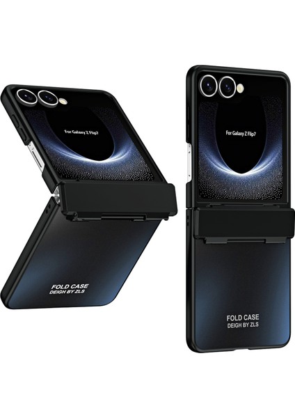 Samsung Galaxy Z Flip7 5g Elektrokaplama Sert Pc Koruyucu Telefon Kılıfı ve Ekran Koruyucu (Yurt Dışından) fiyatları