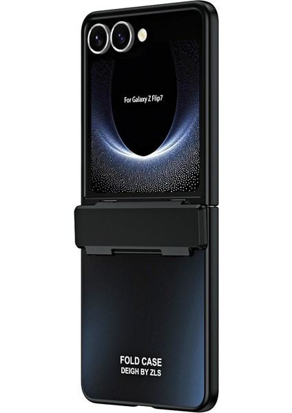 Samsung Galaxy Z Flip7 5g Elektrokaplama Sert Pc Koruyucu Telefon Kılıfı ve Ekran Koruyucu (Yurt Dışından) modelleri