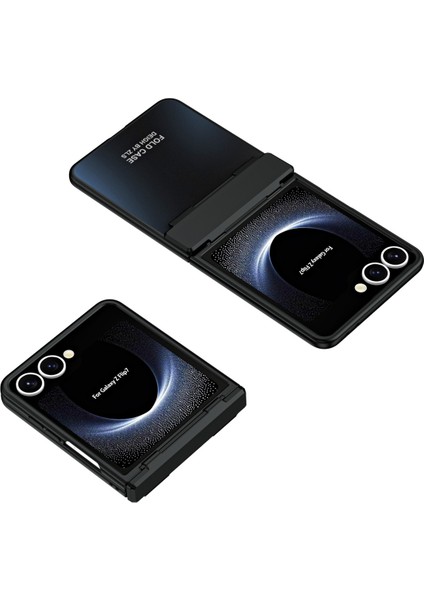 Samsung Galaxy Z Flip7 5g Elektrokaplama Sert Pc Koruyucu Telefon Kılıfı ve Ekran Koruyucu (Yurt Dışından) fırsatları