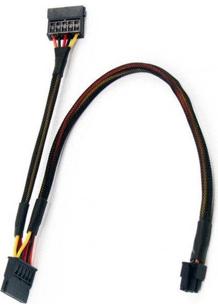 Küçük 6 P Splitter 15 P Sata Güç Kablo Kordonu Dell Vostro 3650 3653 3655 Masaüstü Bilgisayar HDD SSD Güç Kablosu (Yurt Dışından) fiyatları
