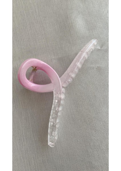 Mandal Toka Pembe Renk Yaz Sıcakları Için Muhteşem Bir Toka Tüm Saçı Kavrıyor ve Sıkı Tutuyor Çok Şık modelleri