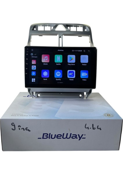 Peugeot 307 Blueway 4-64 Profesyonel Oem Multimedia fırsatları