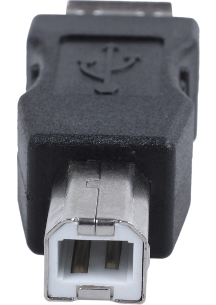 USB Yazıcı Adaptörü Tip A Dişi - Tip B Erkek Siyah Gümüş Tonu (Yurt Dışından) fırsatları