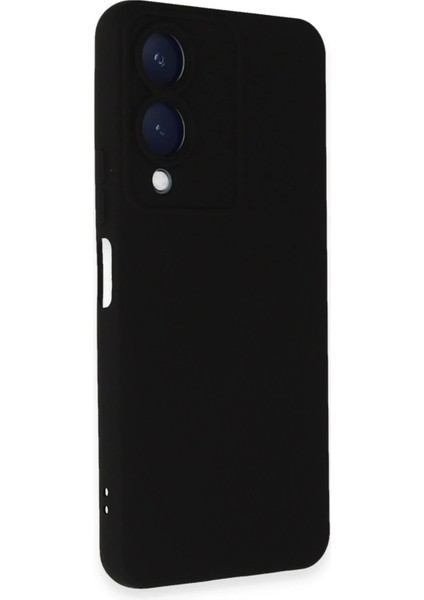 Vivo Y17S Kılıf Nano Içi Kadife Silikon - Siyah fiyatları