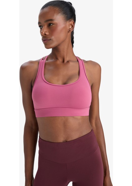 Fit Yuvarlak Yaka Sporcu Bra D7378AX25SP