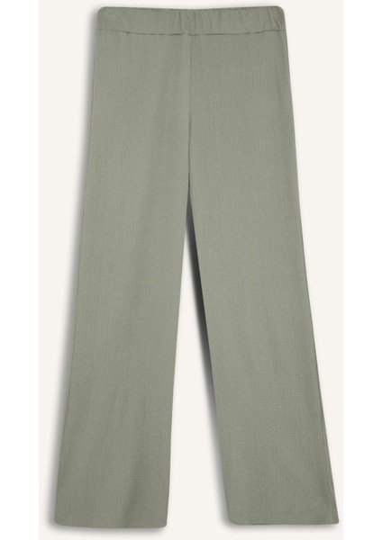 Bürümcük Pantolon Wide Leg Geniş Bol Paça Esnek Belli C0200AX25SP