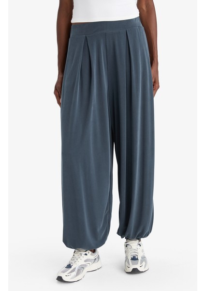 Fit Oversize Geniş Kalıp Kısa Paça Standart Boy Modal Sporcu Pantolon F4545AX25SM fırsatları