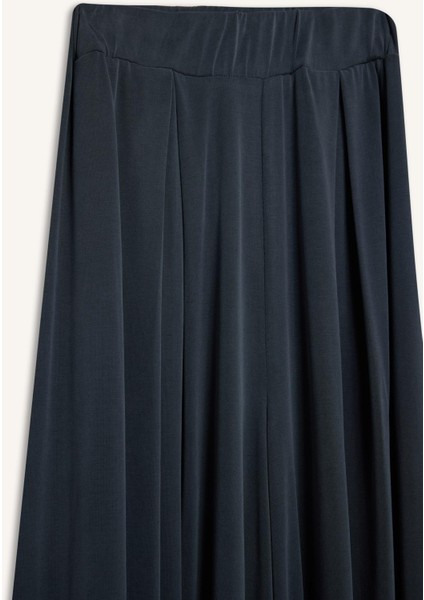 Fit Oversize Geniş Kalıp Kısa Paça Standart Boy Modal Sporcu Pantolon F4545AX25SM