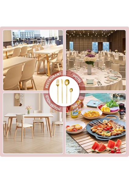 Western Çatal Bıçak Seti Paslanmaz Çelik Yüksek Değerli 24 Parça Bıçak, Çatal ve Kaşık Seti (Yurt Dışından) indirimleri