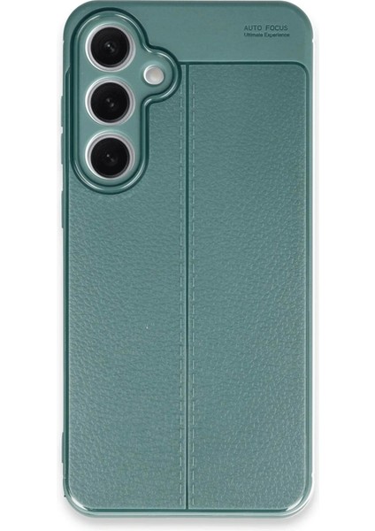 Samsung Galaxy S24 Fe Kılıf Auto Focus Kapak - Koyu Yeşil modelleri