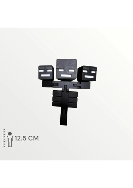 Minecraft Twoboss Seti Wither Boss ve Warden modelleri
