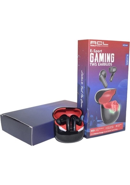 Acl Acb-44 Gaming Wireless Tws Bluetooth 5,3 Kablosuz Oyuncu Kulaklığı (Siyah) fiyatları