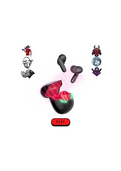 Acl Acb-44 Gaming Wireless Tws Bluetooth 5,3 Kablosuz Oyuncu Kulaklığı (Siyah) modelleri