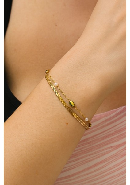 Minimal Charm Çelik Bileklik