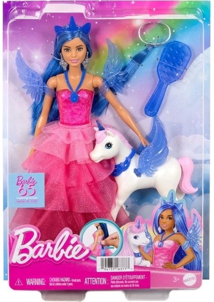 Bfs HRR16 Barbie Mavi Saçlı Prenses Bebek fiyatları