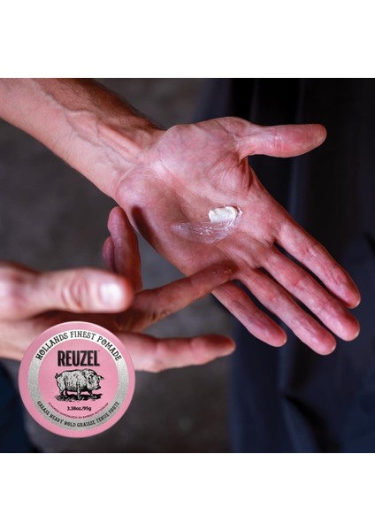 Tüm Saç Tipleri Için Pembe Pomade Water Soluble Saç Şekillendirici 3.38OZ/95G fırsatları