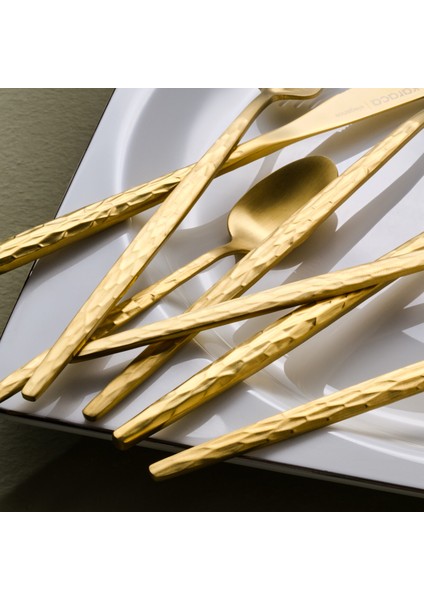Callisto 12 Kişilik 84 Parça Gold Çatal Kaşık Bıçak Takımı fiyatları