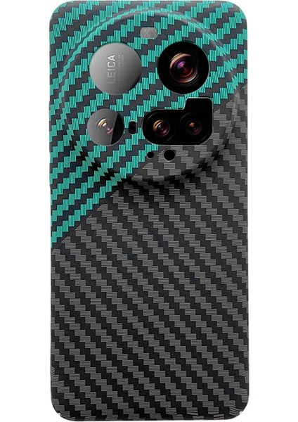 Xiaomi 15 Ultra Sert Pc Telefon Kapağı Karbon Fiber Doku Damla Korumalı (Yurt Dışından)