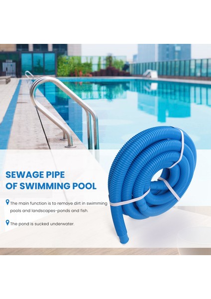 6. Yüzme Havuzu Vakum Temizleyici Hortum Emiş Değiştirme Boru Aleti Temizleme (Yurt Dışından) indirimleri