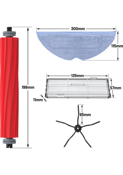 T7S S7 G8 G10 S7MAXV S7+, Maxv, Maxv Plus Için Yedek Parça Aksesuarları (Yurt Dışından) fırsatları