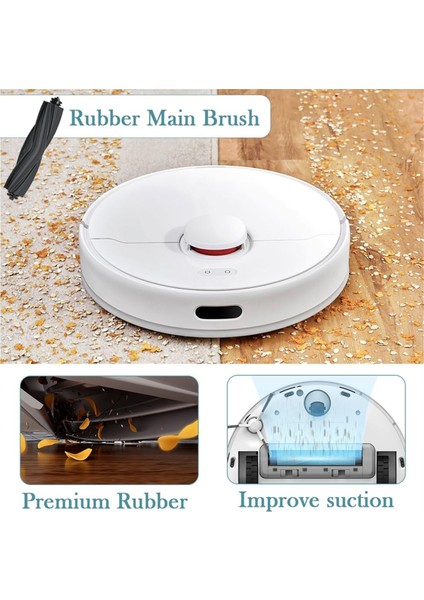 L10S Pro Ultra Heat Için Aksesuar Seti, Yedek Parçalar Ana Fırça, Toz Torbaları, Paspas, Filtreler, Yan Fırça (Yurt Dışından) indirimleri