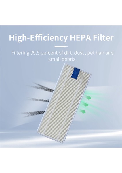 X-Plorer Serie 75 RG7687 RR7687WH Robotik Süpürge Silindir Fırçalı Yan Hepa Filtre (Yurt Dışından) fiyatları