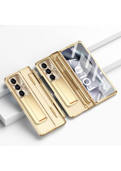 Samsung Galaxy Z Fold7 5g Kickstand Sert Pc Telefon Kılıfı Ekran Filmi / Kalem ile (Yurt Dışından) fiyatları