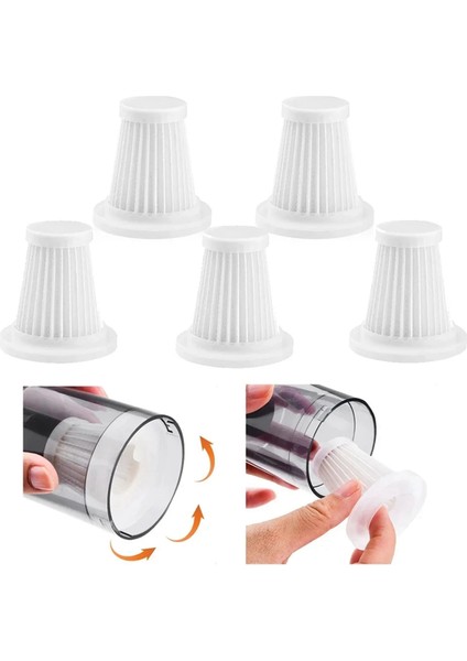 Araba Elektrikli Süpürge Filtreleri 10 Adet Tekrar Kullanılabilir Yıkanabilir El Aleti Filtre Değişimi (Yurt Dışından) indirimleri