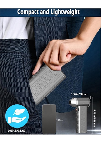 Pc ve Klavye Için Elektrikli Basınçlı Hava Toz Alma Aparatı, 130000RPM El Tipi Araba Elektrikli Süpürgesi Kablosuz Ev, Açık Hava (Yurt Dışından) modelleri