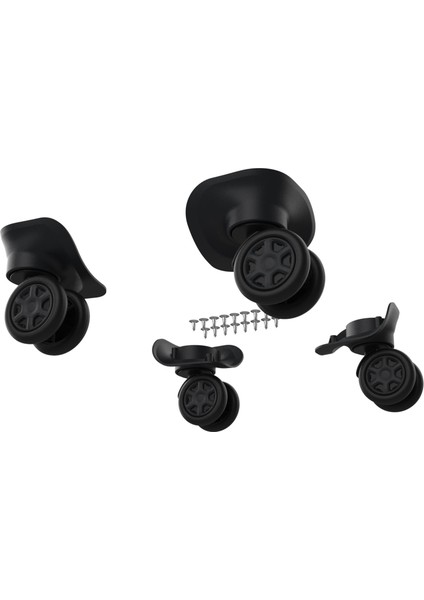 Keo-Plus Abs Valiz Tekerleği Çift Teker Siyah Renk fiyatları