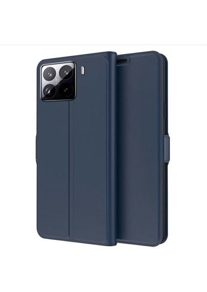 Xiaomi 15 Darbeye Dayanıklı Tpu Iç Kabuk Deri Telefon Kapak Kart Yuvası (Yurt Dışından)