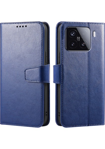 Xiaomi 15 Standlı Kart Sahibi Cüzdan Deri Telefon Kapağı (Yurt Dışından)