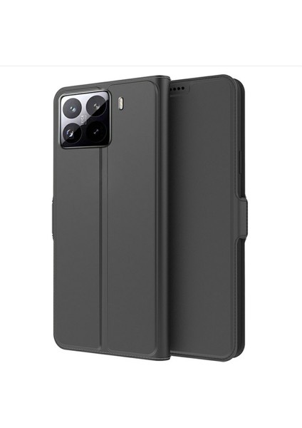 Xiaomi 15 Darbeye Dayanıklı Tpu Iç Kabuk Deri Telefon Kapak Kart Yuvası (Yurt Dışından)