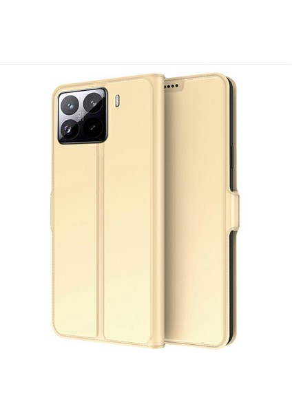 Xiaomi 15 Darbeye Dayanıklı Tpu Iç Kabuk Deri Telefon Kapak Kart Yuvası (Yurt Dışından)