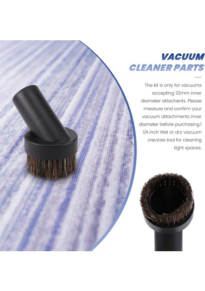 5 Adet Evrensel Vakum Nozulu Emiş Fırçası Başlığı 32MM Temizleyici Parçaları Aksesuarları Dar Alan Aleti Yatak Kanepe (Yurt Dışından) fiyatları