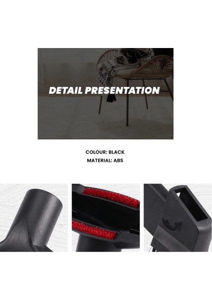 5 Adet Evrensel Vakum Nozulu Emiş Fırçası Başlığı 32MM Temizleyici Parçaları Aksesuarları Dar Alan Aleti Yatak Kanepe (Yurt Dışından) indirimleri