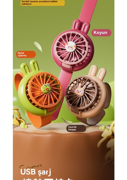 Yaratıcı Hayvan Çocuk Karikatür Izle Fan (Yurt Dışından) indirimleri