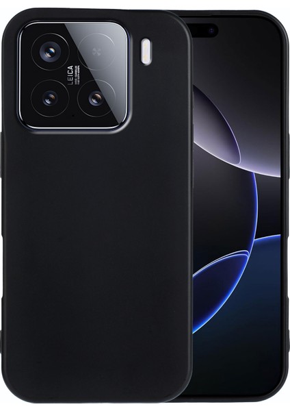 Xiaomi 15 Tpu Kılıf Yumuşak Mat Parmak Izi Önleyici Telefon Arka Kapak (Yurt Dışından)