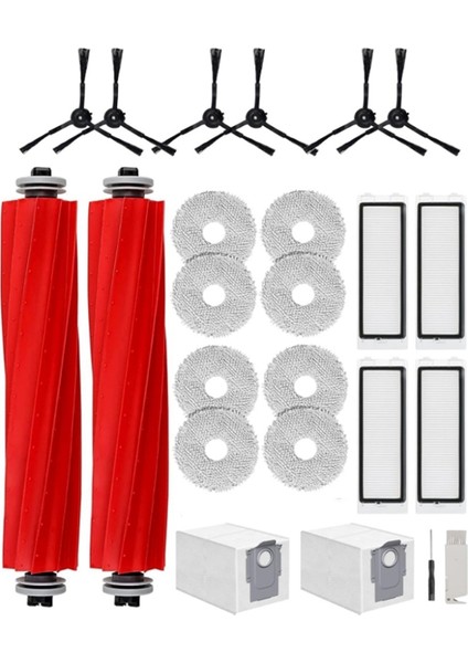 Q / P10 Elektrikli Süpürge Robot Aksesuarları, Ana Fırça, Yan Fırçalar, Hepa Filtre Için Yedek Parçalar (Yurt Dışından)