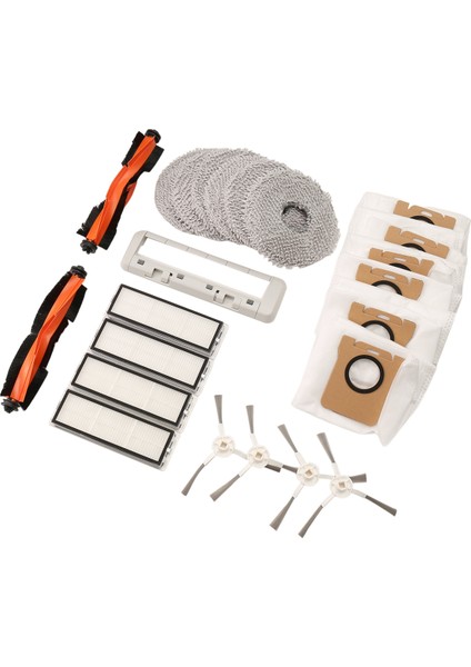 Robot Süpürge X20+ / X20 Plus Için Aksesuar Seti Ana Yan Fırça Hepa Filtre Paspas Bezi Toz Torbası Yedek Parçaları (Yurt Dışından) fiyatları