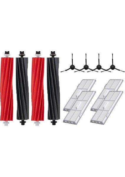 S8 Pro Ultra,s8+,s8 Robot Süpürge Ana Yan Fırça Hepa Filtre Yedek Parça Aksesuarları (Yurt Dışından)