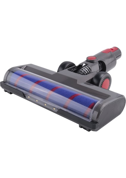 V8 V7 V10 V11 Elektrikli Süpürgeler Için Yumuşak Silindirli LED Farlı Motorlu Zemin Fırçası Başlığı Aksesuarları (Yurt Dışından) modelleri